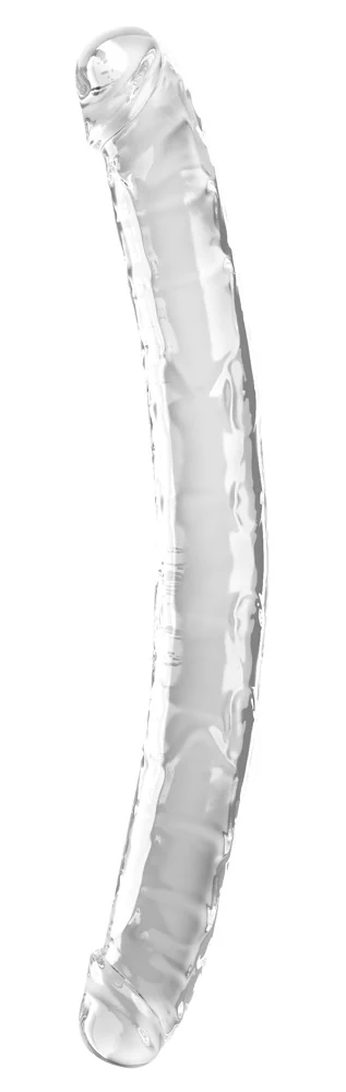 King Cock Clear 18“ Double Dildo 46 cm