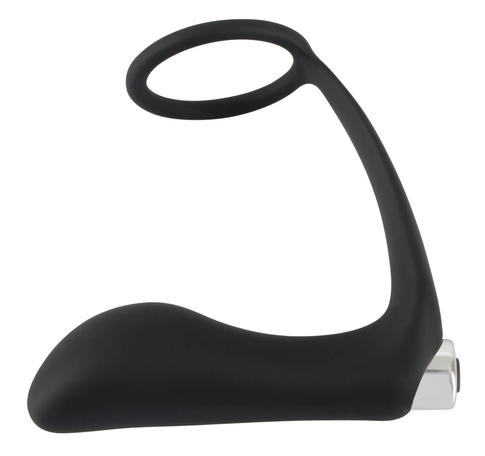 Black Velvets Vibrating Ring Plug 10,8 cm anal toy