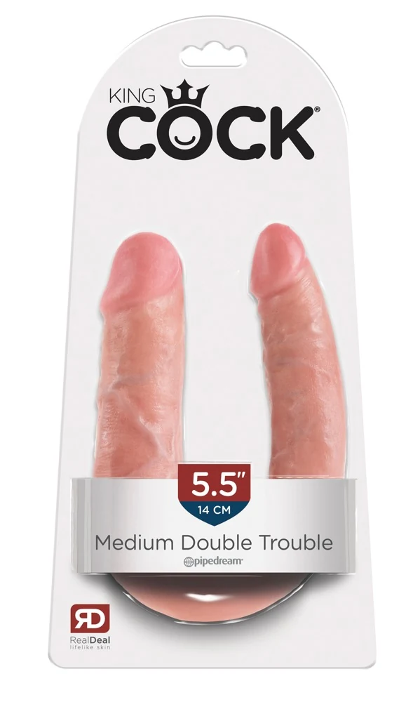 King Cock Double Trouble 33,5 cm dildo