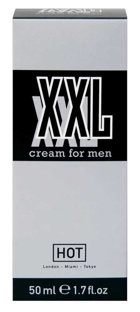 HOT XXL Cream for men stimulierende gele sprays