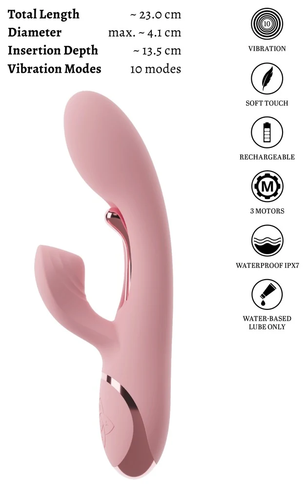 beau coeur AVENOR G-Spot Rabbit 23 cm vibrator