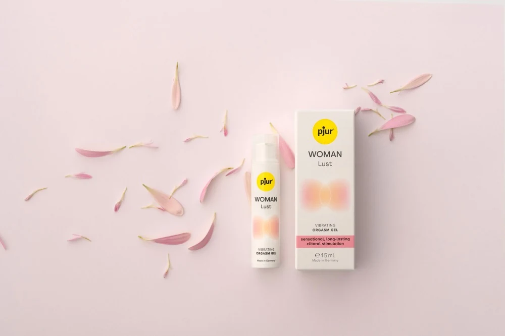pjur WOMAN Lust stimulierende gele sprays