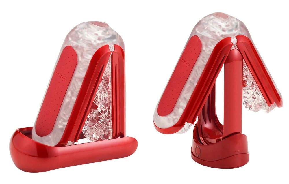 TENGA Flip 0 (Zero) Red Warmer Package masturbator