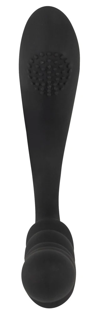 Black Velvets Bendable dual stimulator 26 cm vibrator