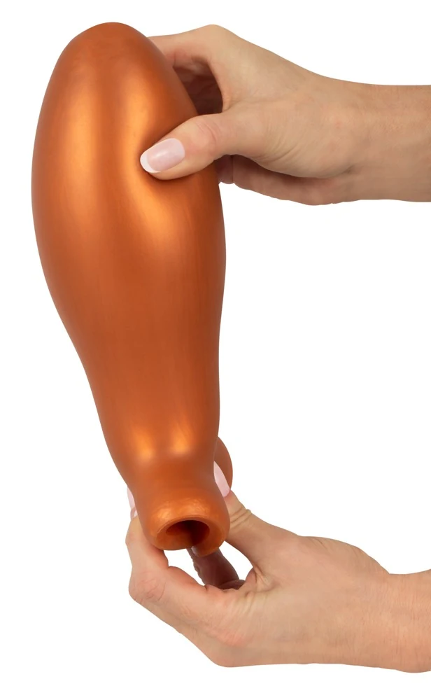 ANOS Soft Butt Plug with suction cup 21 cm anal toy
