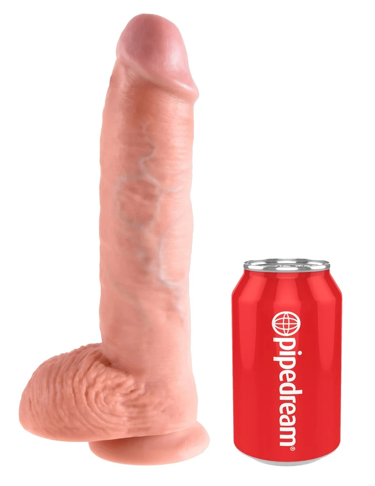 King Cock 10“ with Balls 25,4 cm dildo