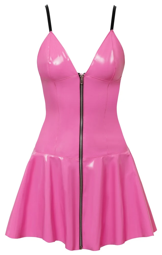 Black Level Kleid aus Lack