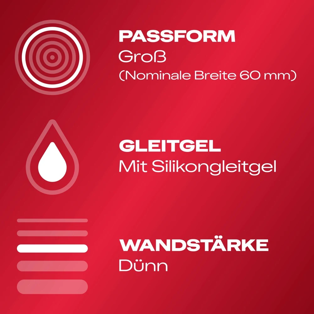 Durex Gefühlsecht XXL kondome