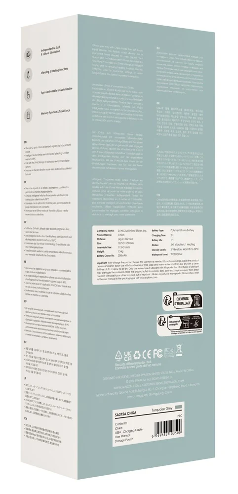 SVAKOM Chika 18,8 cm vibrator