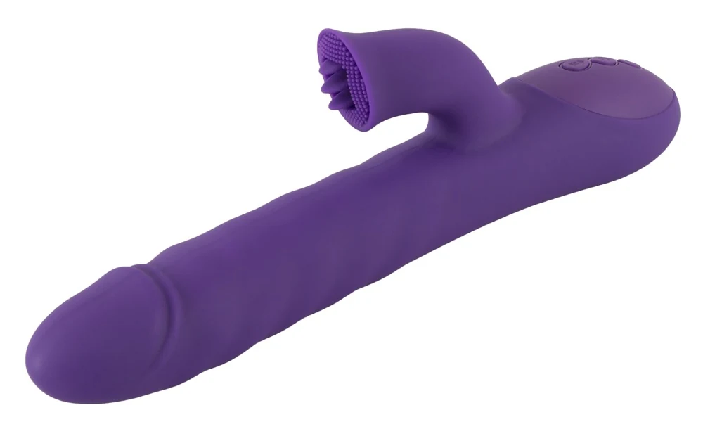 Sweet Smile Thrusting Rotating Pearl Vibrator 24,7 cm