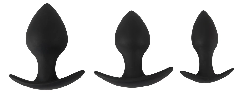 Black Velvets 3-teiliges Anal-Trainer-Set toy-sets