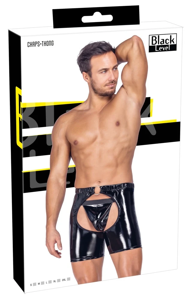 Black Level Chaps aus Lack