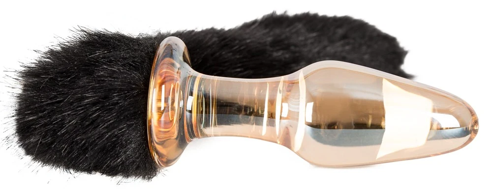 You2Toys Glas-Plug mit Schweif 40 cm anal toy
