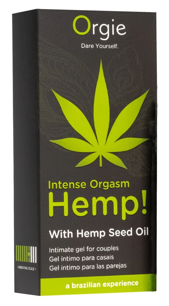 Orgie Intense Orgasm Hemp stimulierende gele sprays