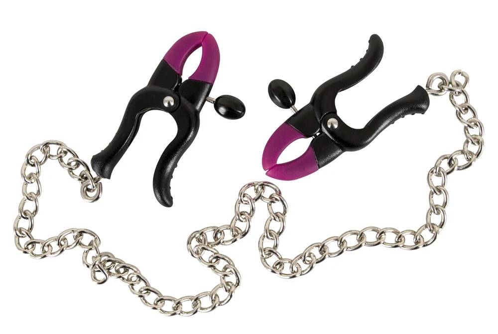 Bad Kitty Silicone Nipple Clamps ketten klemmen