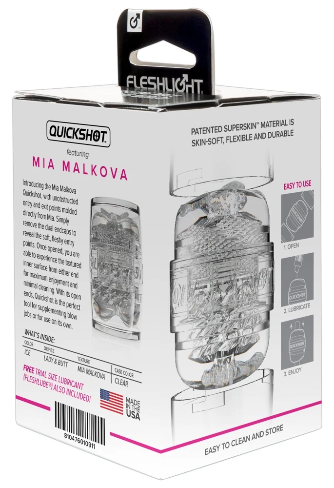 Fleshlight Quickshot Mia Malkova masturbator