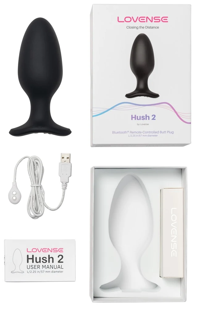 Lovense Hush 2 15 cm anal toy