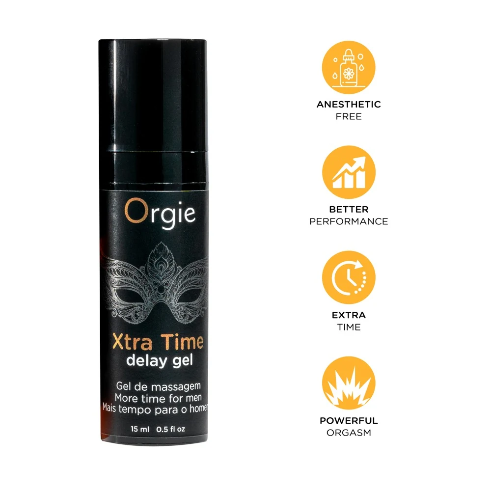 Orgie Xtra Time Delay Gel stimulierende gele sprays