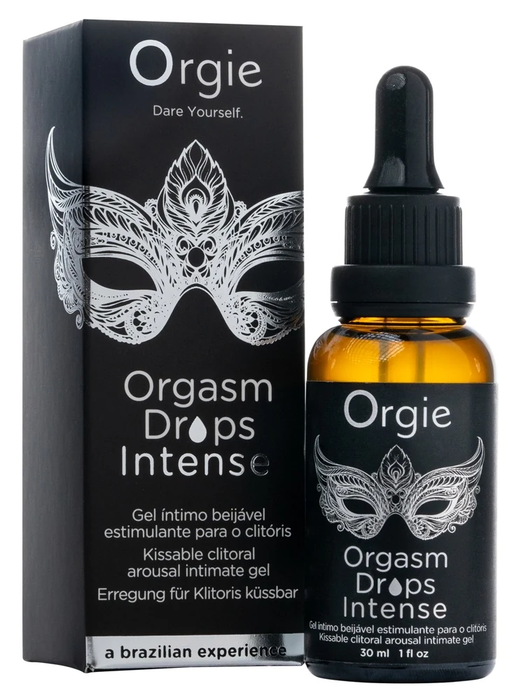 Orgie Orgasm Drops Intense stimulierende gele sprays