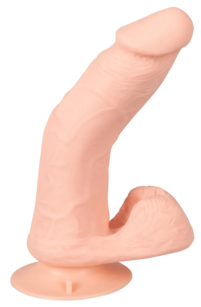 Nature Skin Bendable RC Vibrator with Balls 20,8 cm