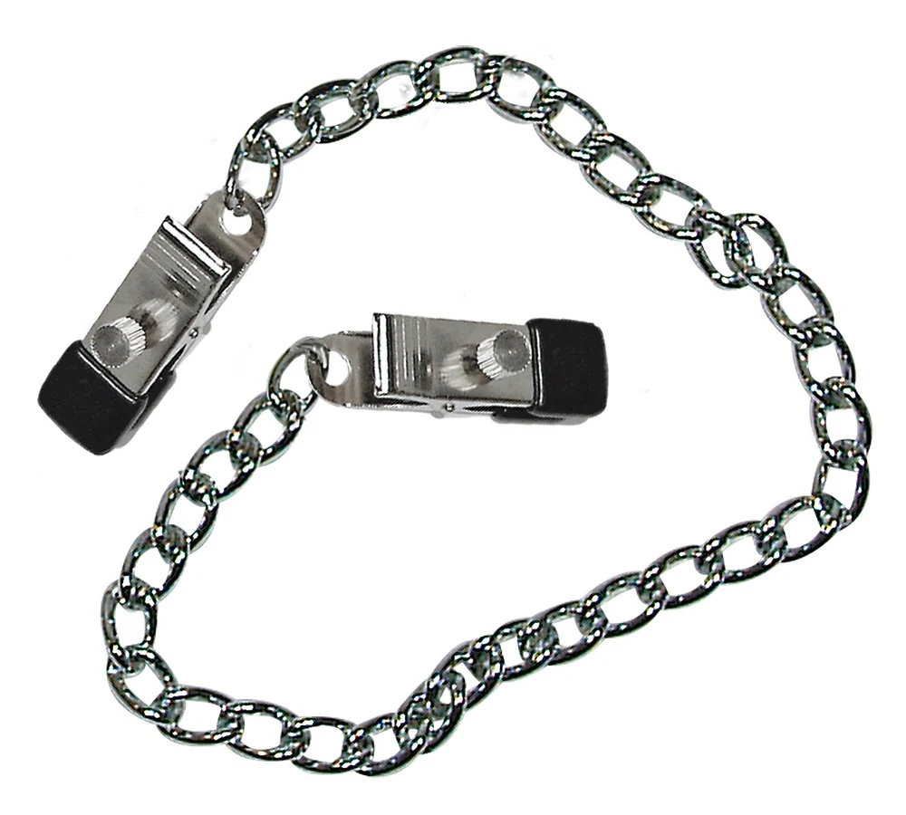 fetish Collection Nipple Clamps with Metal Chain ketten klemmen