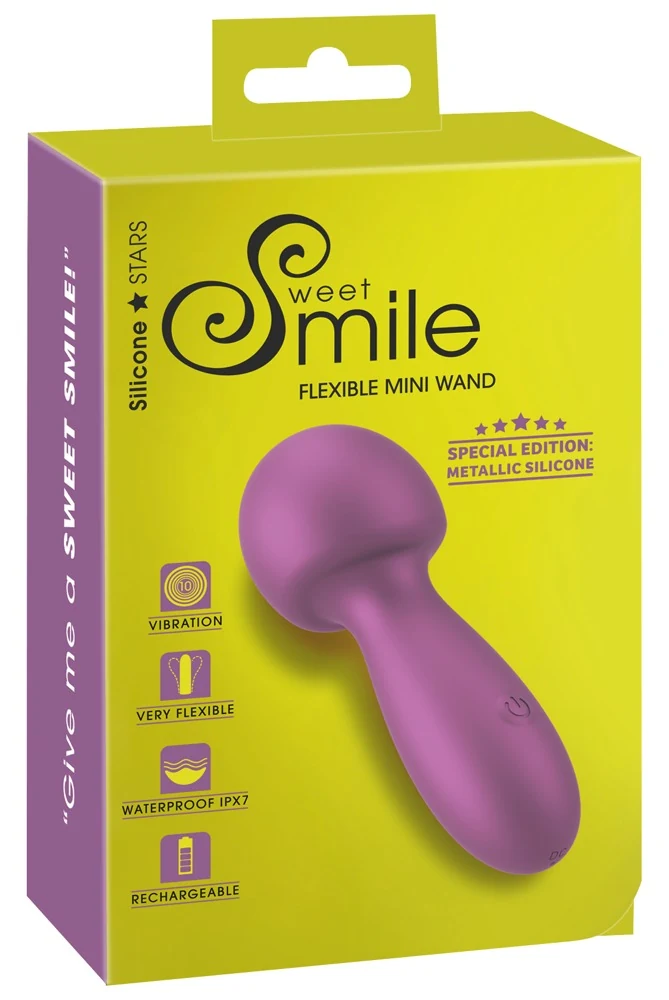 Sweet Smile Flexible Mini Wand 11,6 cm vibrator