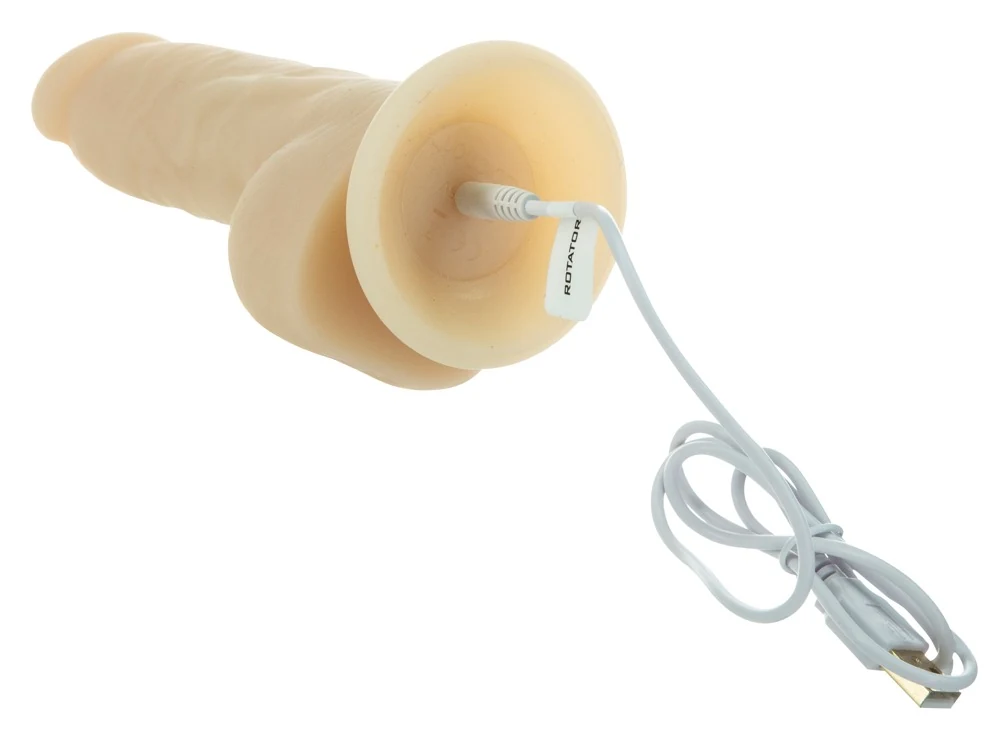 Naked Addiction 7“ Rotating Vibrating Dong 22,9 cm vibrator
