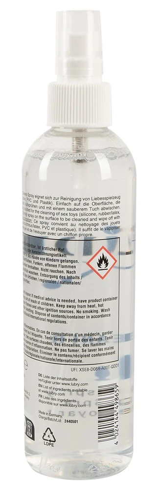 Just Glide Reinigungsspray Toys reiniger produktpflege