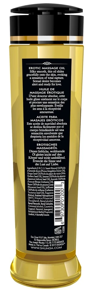Shunga Erotic Massage Oil