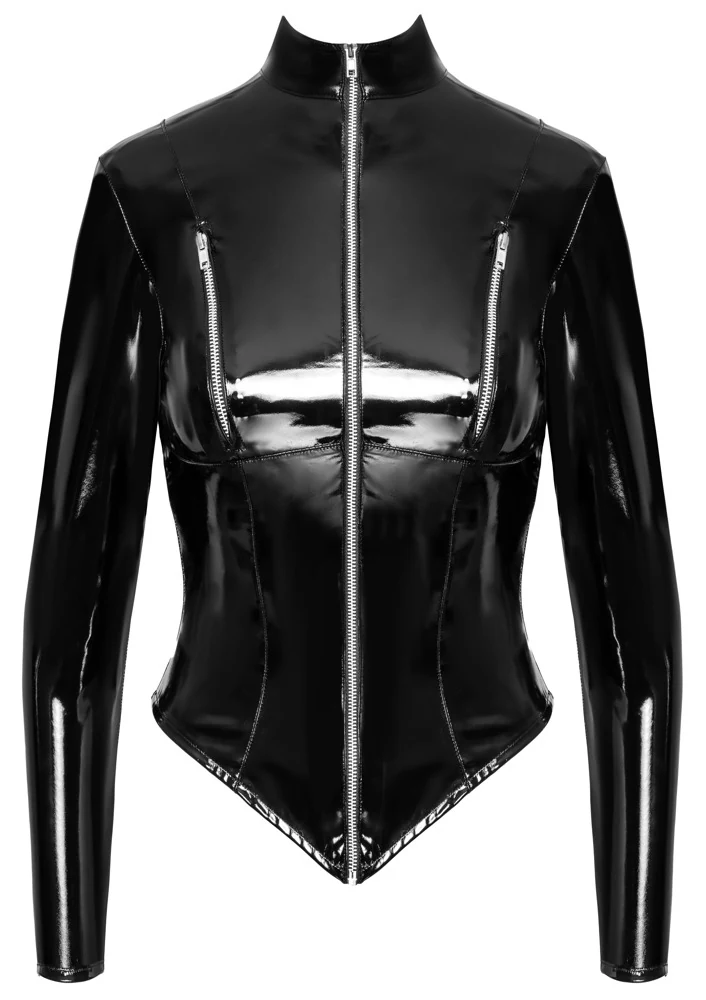 Black Level Jacke aus Lack