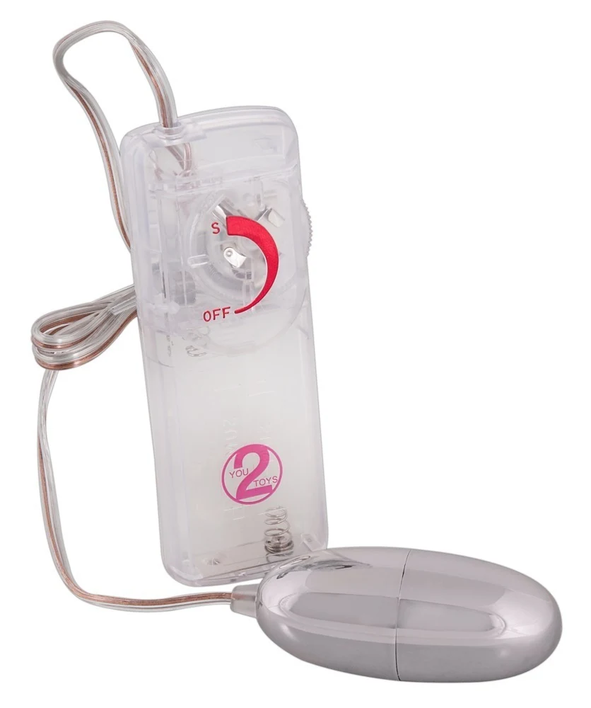 You2Toys Vibro-Ei Silver Star 6 cm vibrator