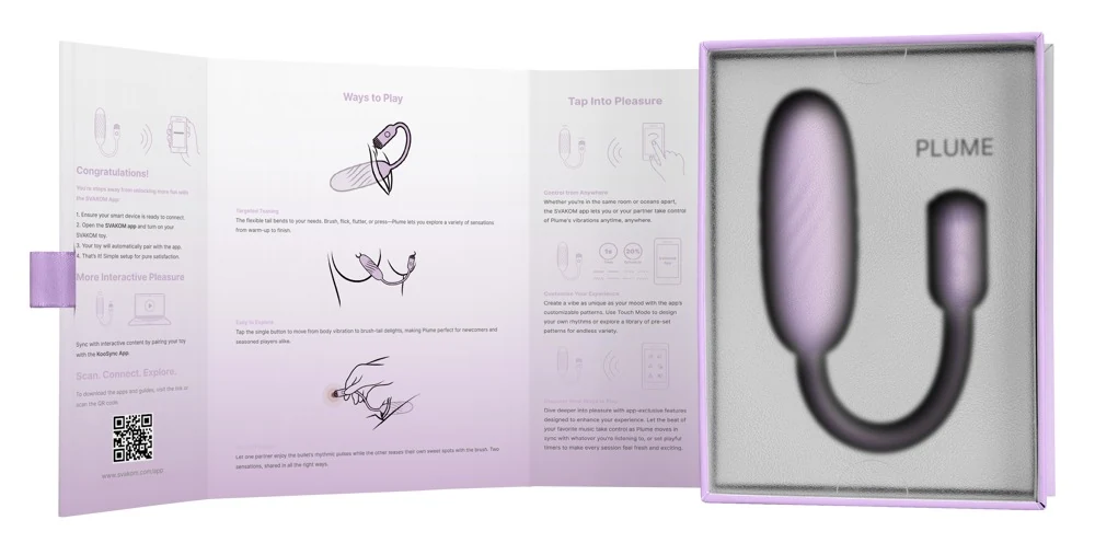 SVAKOM Plume 21,9 cm vibrator