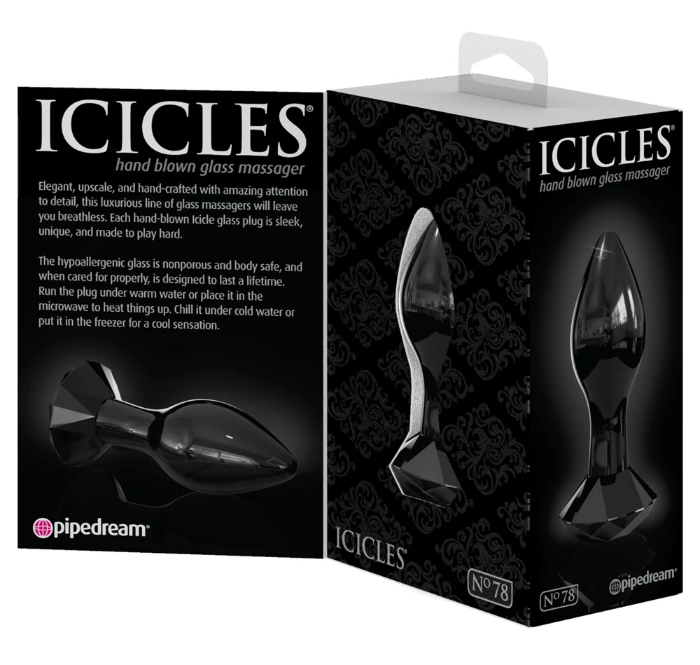 Icicles No. 78 9 cm anal toy