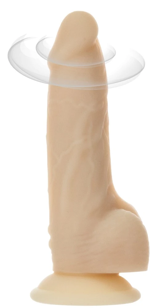 Naked Addiction 7“ Rotating Vibrating Dong 22,9 cm vibrator
