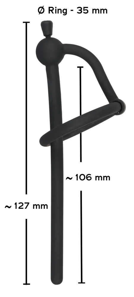 Penisplug Piss Play With Glans Ring Stopper harnröhrenstimulation