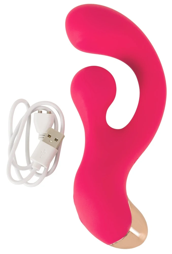Sweet Smile G-Spot Vibrator with Rotation 18 cm