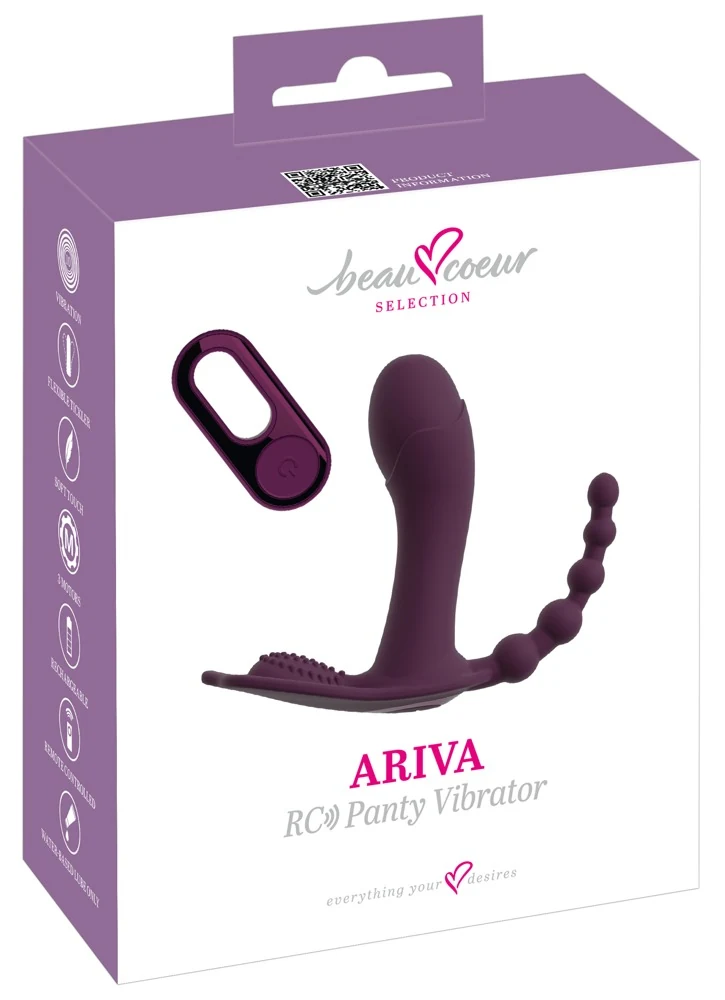 beau coeur ARIVA RC Panty Vibrator 11,7 cm