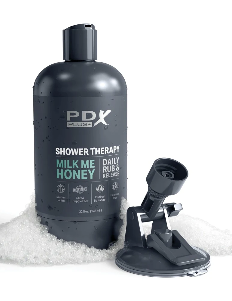 PDX Plus Shower Therapy Milk Me Honey masturbator