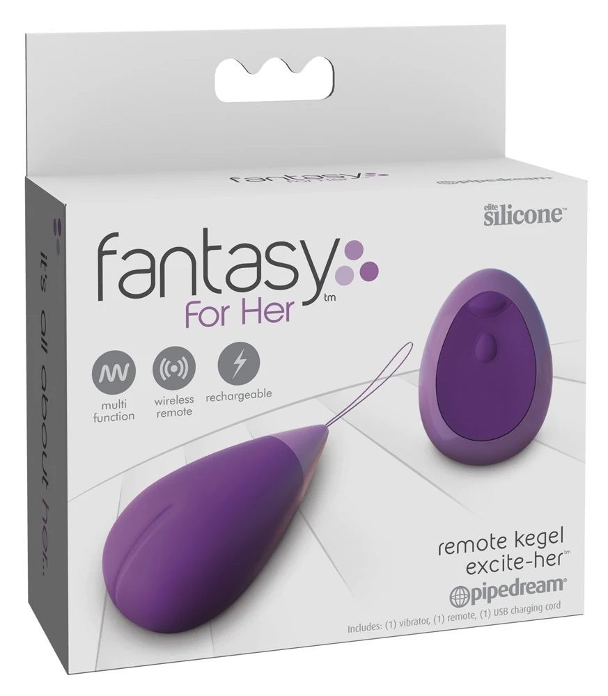 Fantasy For Her Remote kegel excite-her liefdesbal