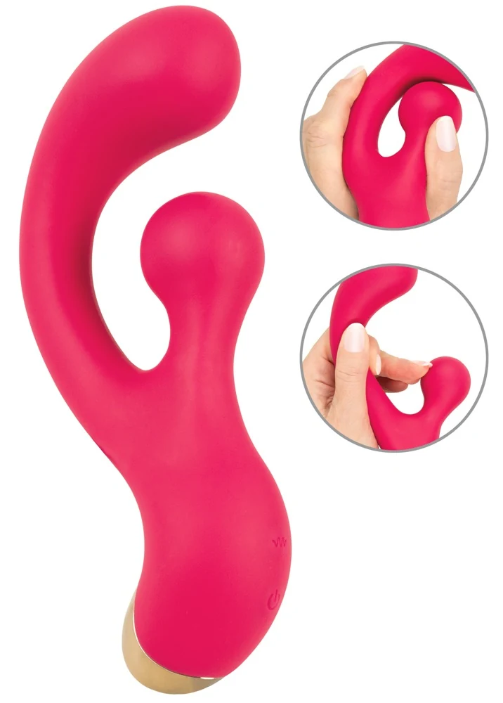 Sweet Smile G-Spot Vibrator with Rotation 18 cm