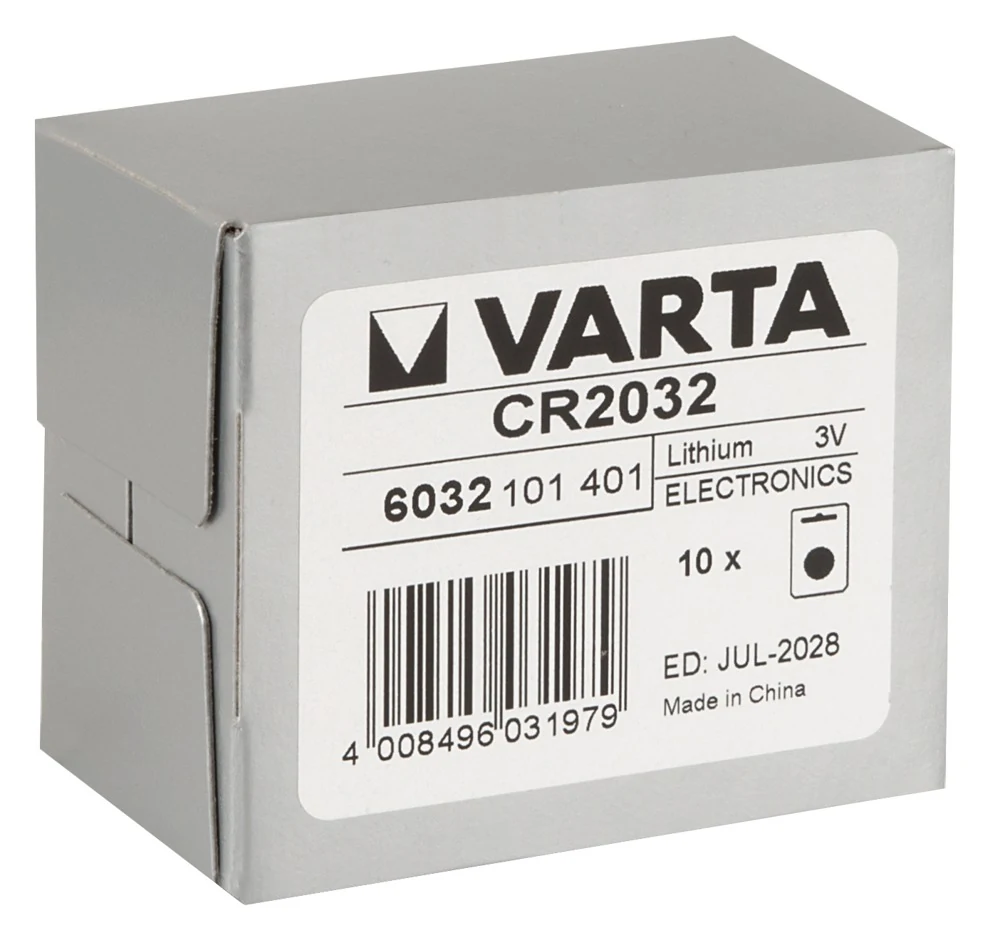 Varta 10 x 1er Batterie CR2032 batterien