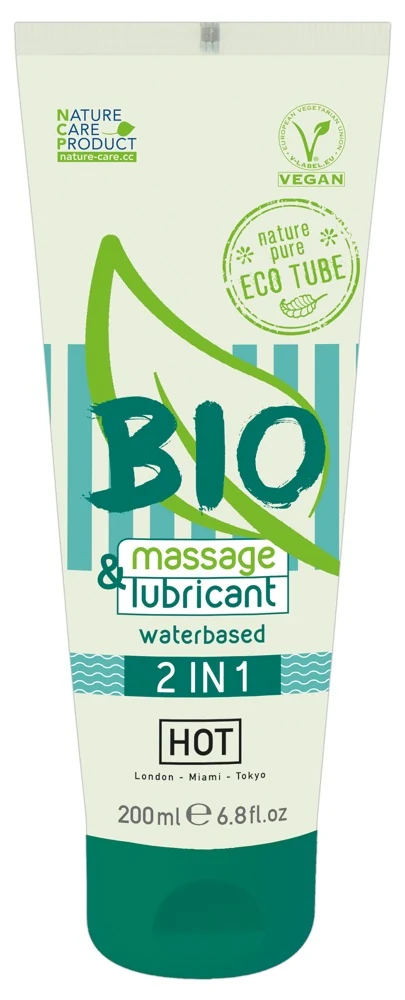 HOT BIO waterbased 2in1 gleitmittel ohne aroma