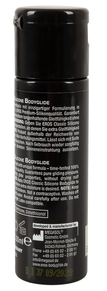 Eros Classic Silicone Bodyglide gleitmittel ohne aroma