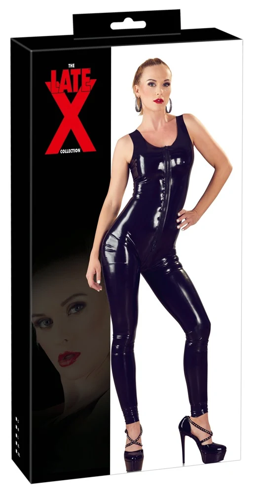 Late X Catsuit aus Latex
