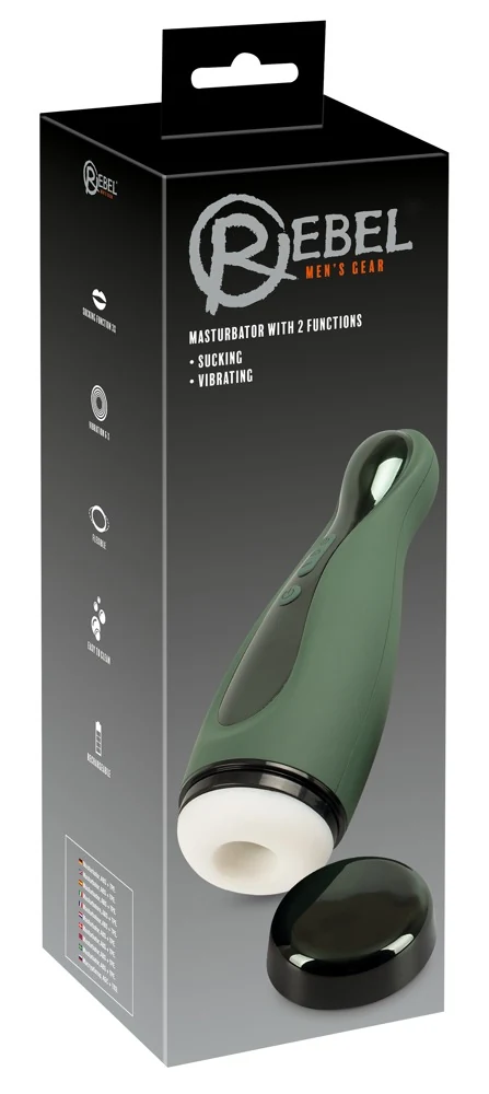 Rebel Masturbator with 2 Functions