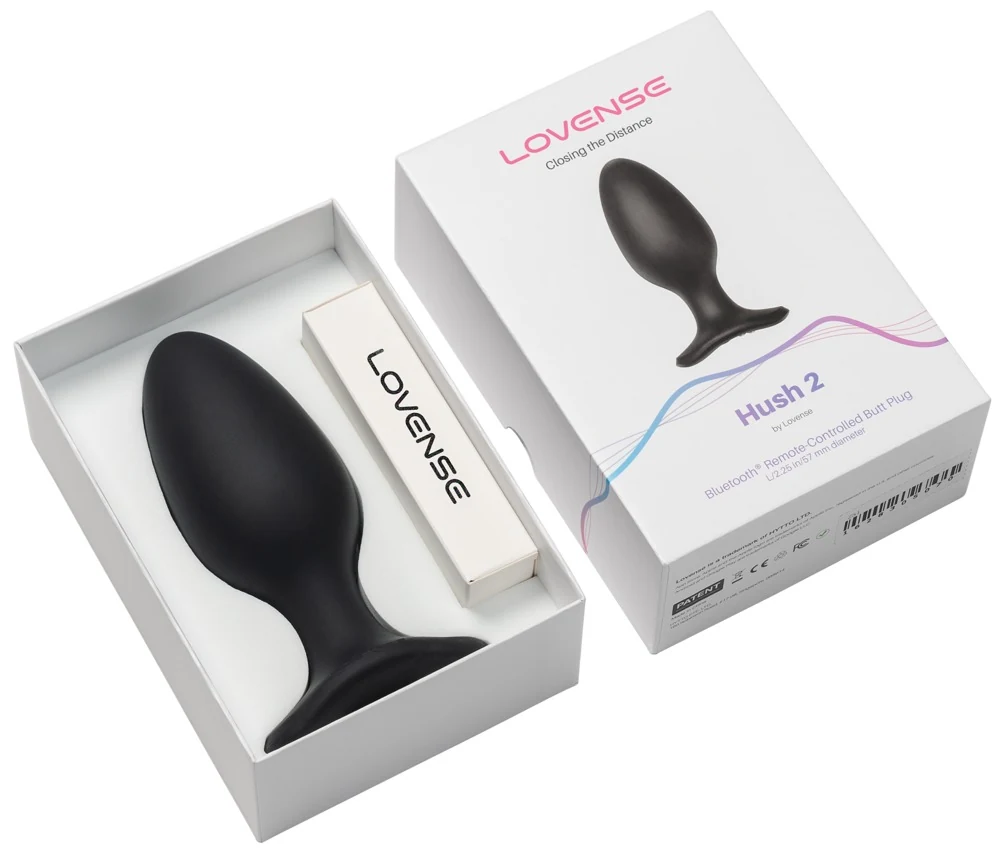 Lovense Hush 2 15 cm anal toy