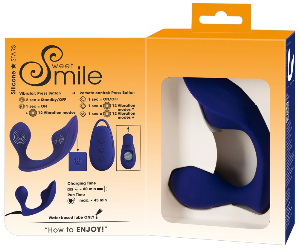 Sweet Smile RC Anal Panty Vibrator 7,2 cm toy