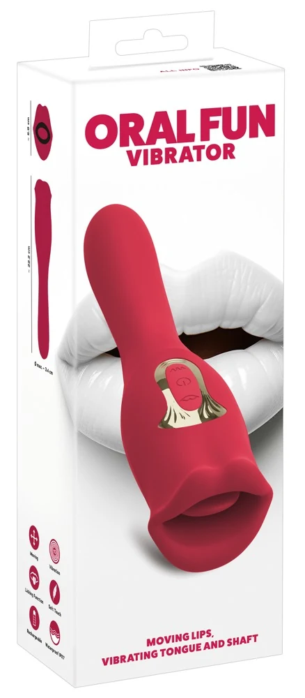You2Toys Oral Fun Vibrator 22,2 cm