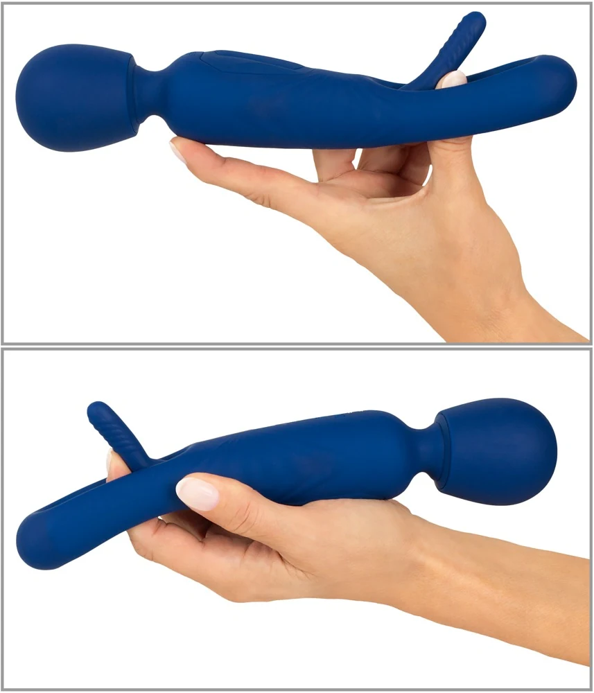 Sweet Smile 2in1 Wand with Flicking Tongue 24,3 cm vibrator