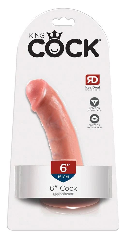 King Cock 6“ 16 cm dildo